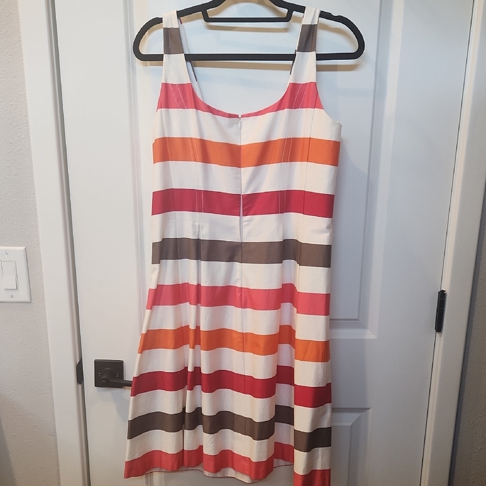 Nine West Red and White Striped Dress - Picture 5 of 5
